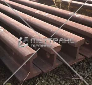Рельсы КР-100 в Абакане